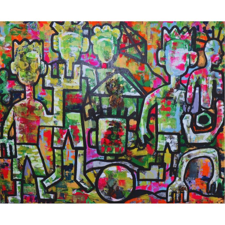 Naguy Tungila: A metáfora da Natureza {Pintura}